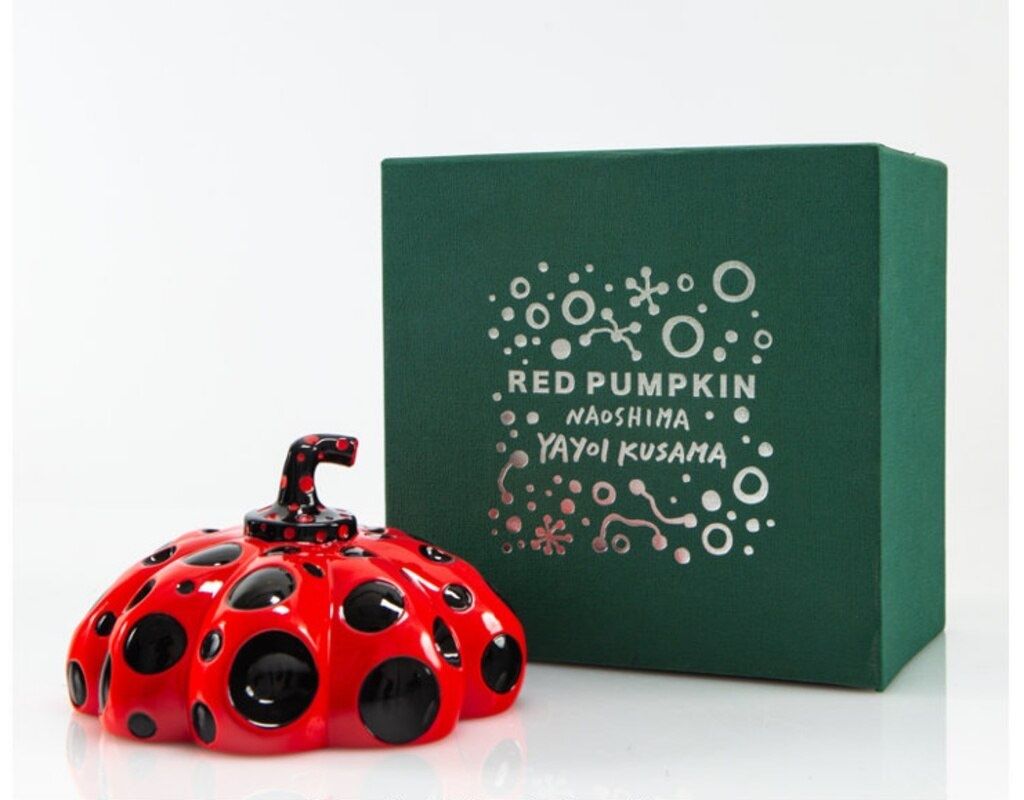 Statuette: Yayoi Kusama - Naoshima Red Pumpkin – Nuovo (secondo la descrizione) da Winterthur venduto da Art-3000 1
