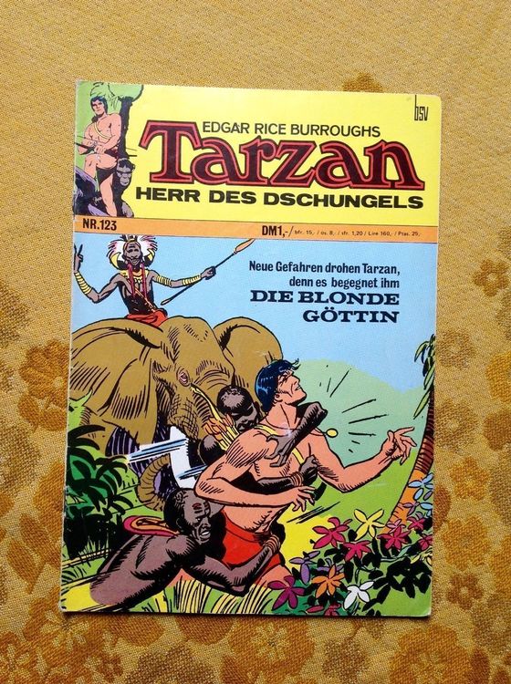 Tarzan Heft Nr 123 Von 1972 Kaufen Auf Ricardo 