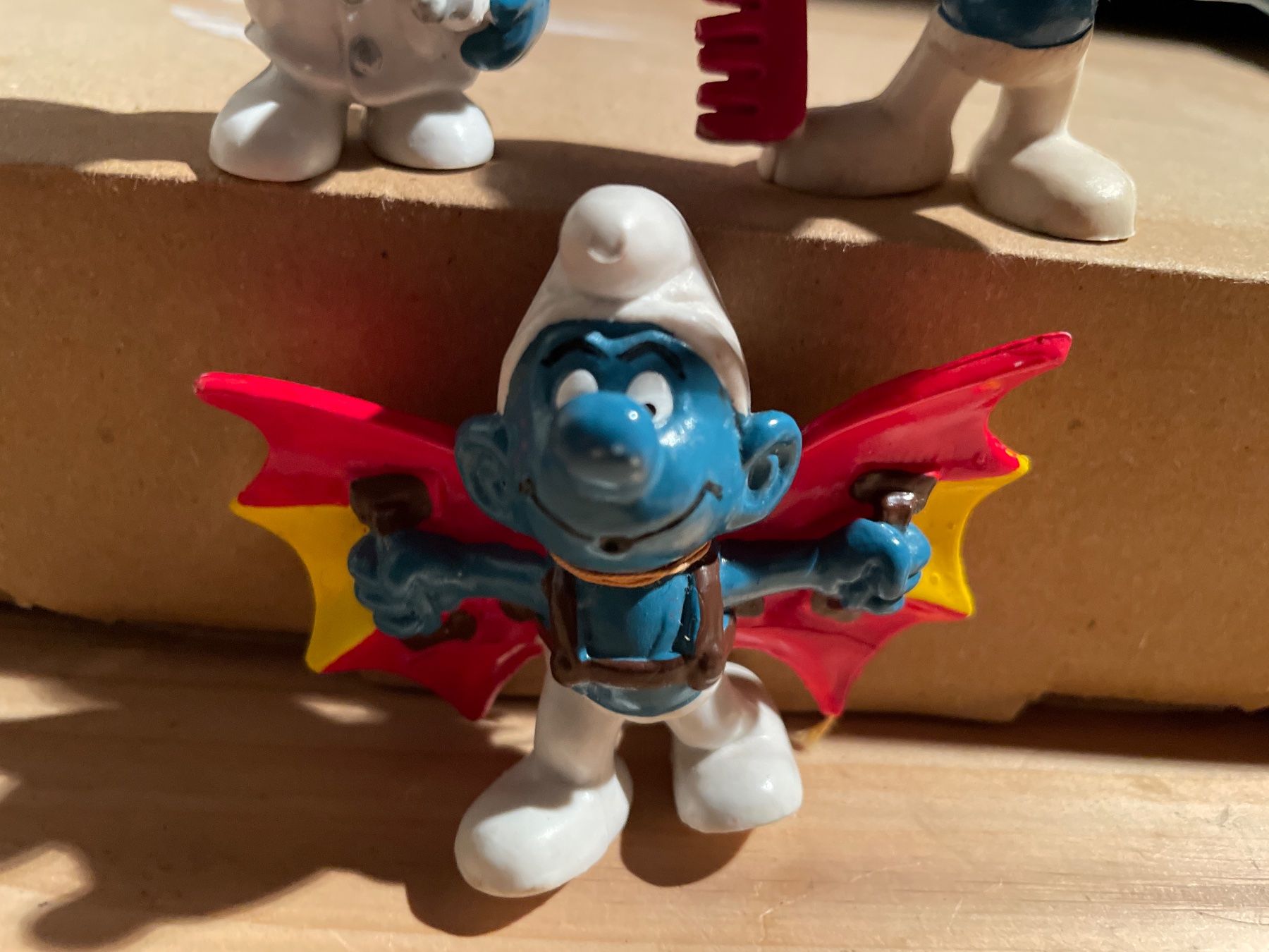 Schleich Figuren: 3 SCHLEICH / PEYO Schlümpfe 70er Jahre – Gebraucht aus Frasnacht von GracyStore 3
