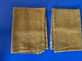 Globus Tischsets Goldbraun, 2 Stk. Neuwertig