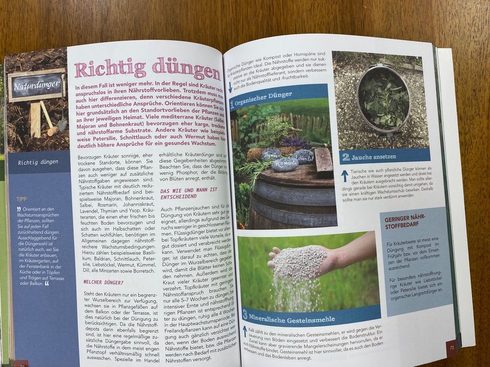 Mein Kräuter und Heilpflanzen Garten/Gärtnern nach Bildern Kaufen auf