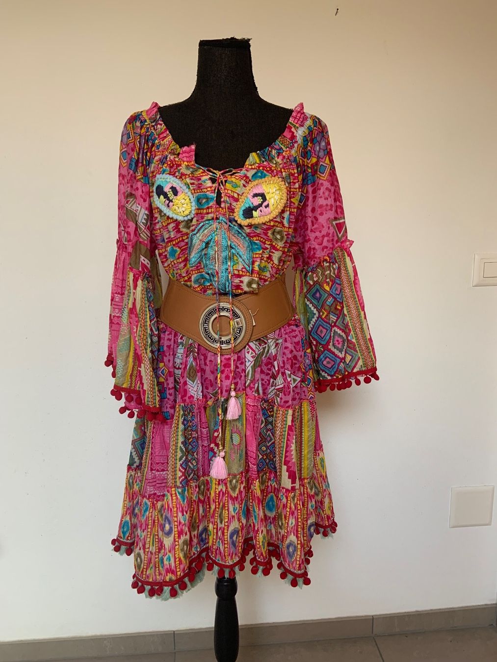 Kleider: Boho Stufenkleid im Positano Style – Neu (gemäss Beschreibung) aus Sigriswil von ck56 1