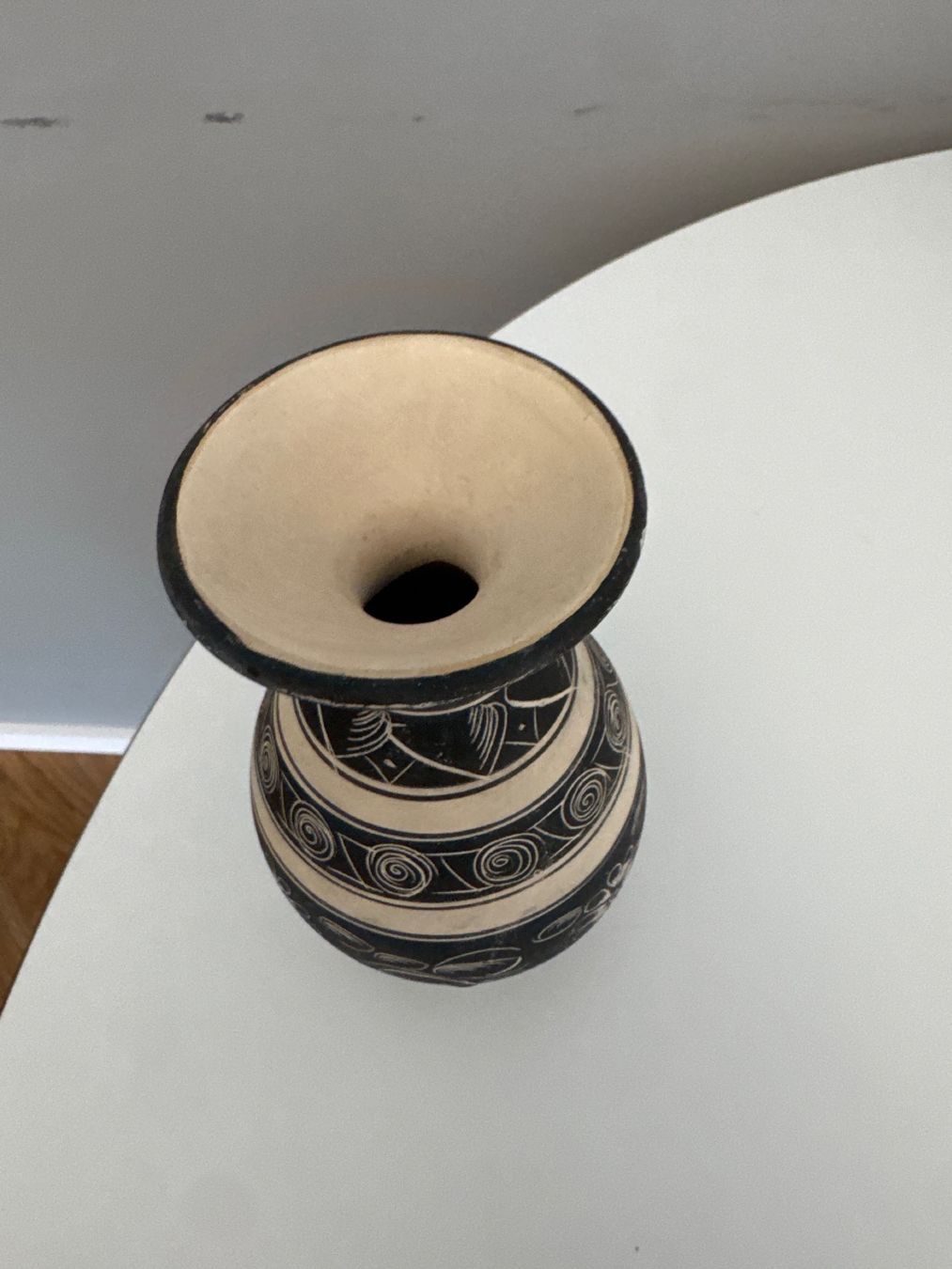 Vasi & Recipienti: Keramik Vase Moses Cyprus mit Mustern – Usato da Dietlikon venduto da HighspeedUmzug 2