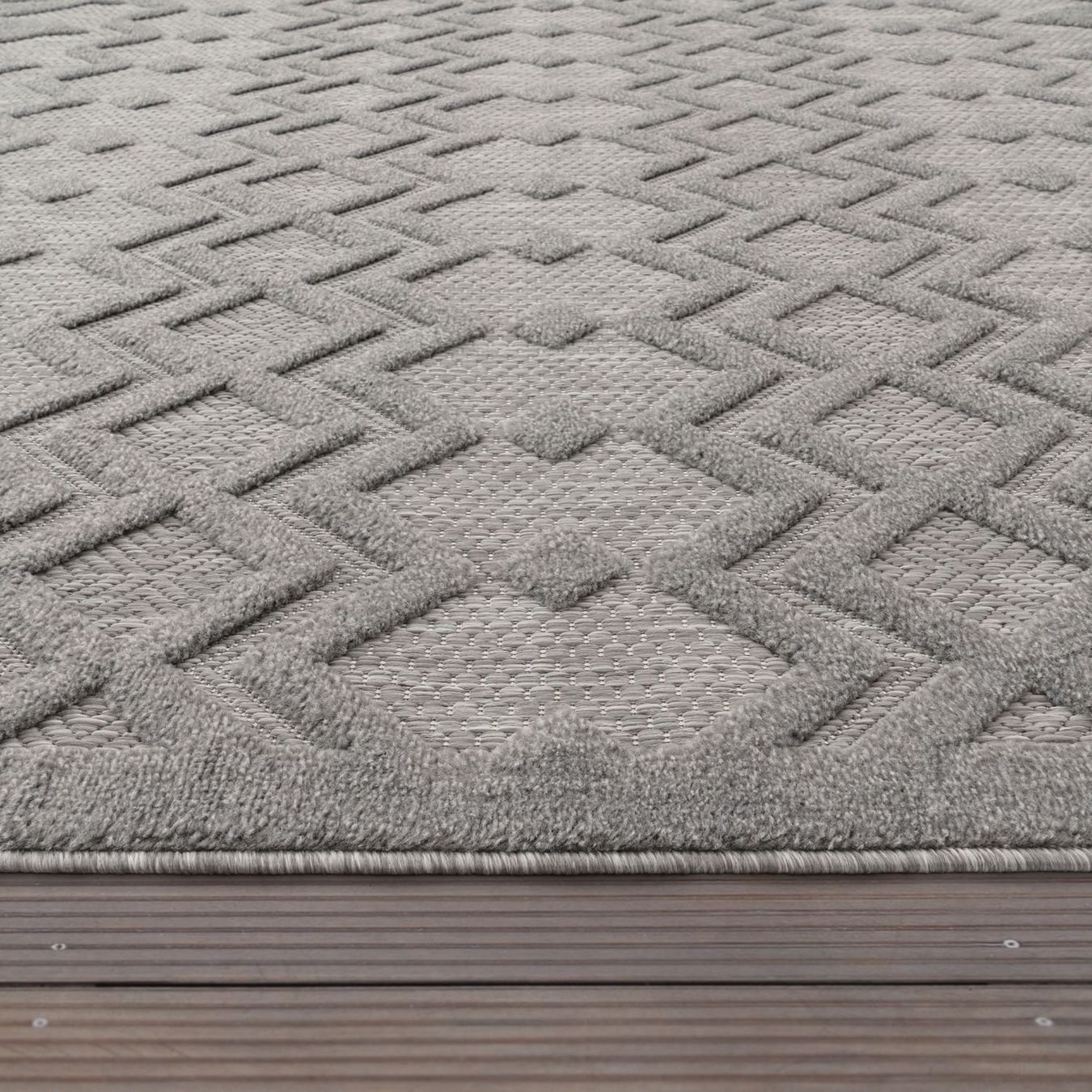 Tappeti: RIESIG! Einzigartiger Teppich 3D Effekt Boho Ethno 240x340 – Nuovo e nell'imballaggio originale da Bern venduto da Miraitrading 3