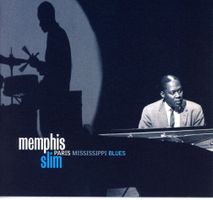 2CD - MEMPHIS SLIM Paris Mississippi Blues (2004 compil.)