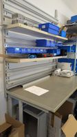 ESD Werkbank mit Ablagen