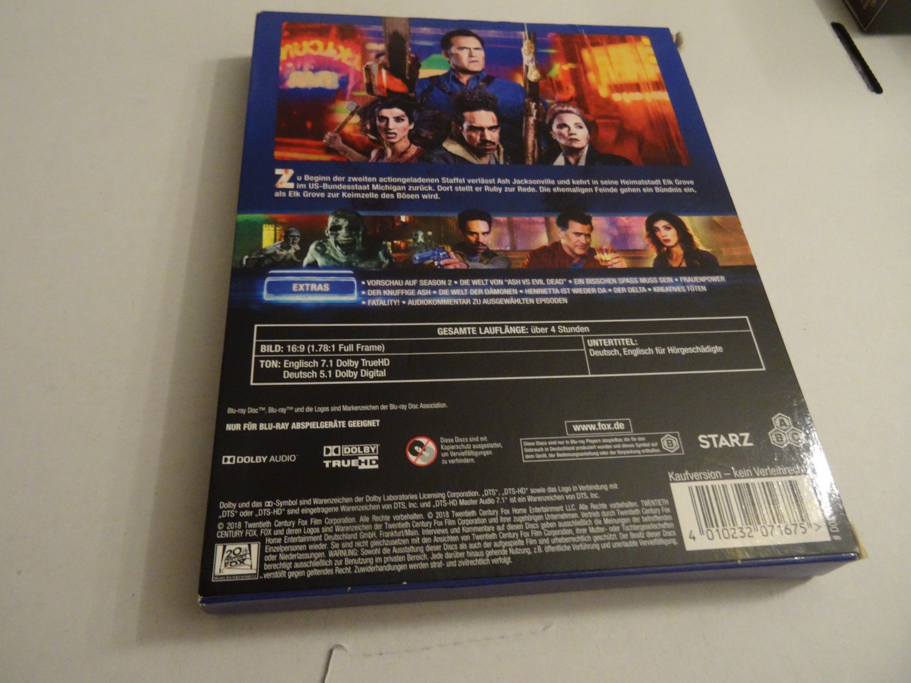 Tutti i DVDs: Ash vs Evil Dead Blu-ray Staffel 1 und 2 – Usato da Olten venduto da Disc-Ausverkauf 3