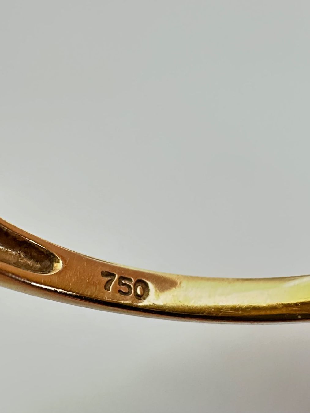 Anelli: Vintage 18K Gold Ring: 55-56 – Usato da Onex venduto da Antiqueshow 4