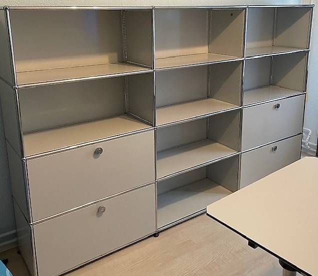 Kommoden: USM Haller Möbel und Pult – Gebraucht aus Adligenswil von Decor-Tech