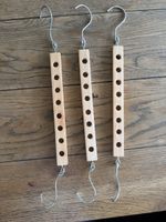 Kleiderbügel Multifunktional Holz (x3) NEU 