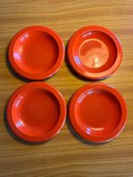Teller Kunststoff-Teller Denmark Service 70er 80er Picnic