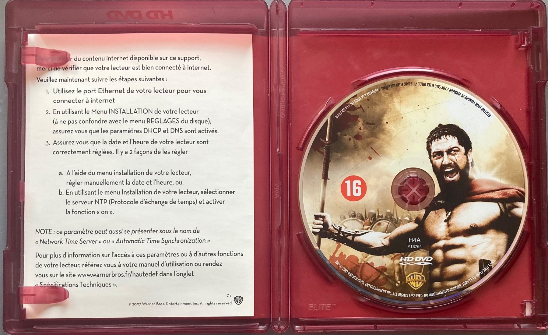 Tutti i DVDs: 300 (HD DVD) – Usato da Poliez-Pittet venduto da Newtown-Records 2