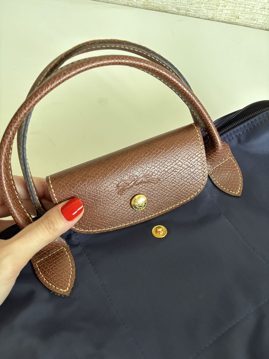 Longchamp Borse da donna: Mini sac longchamp bleu marine – Usato da Ecublens VD venduto da emi_1975 1