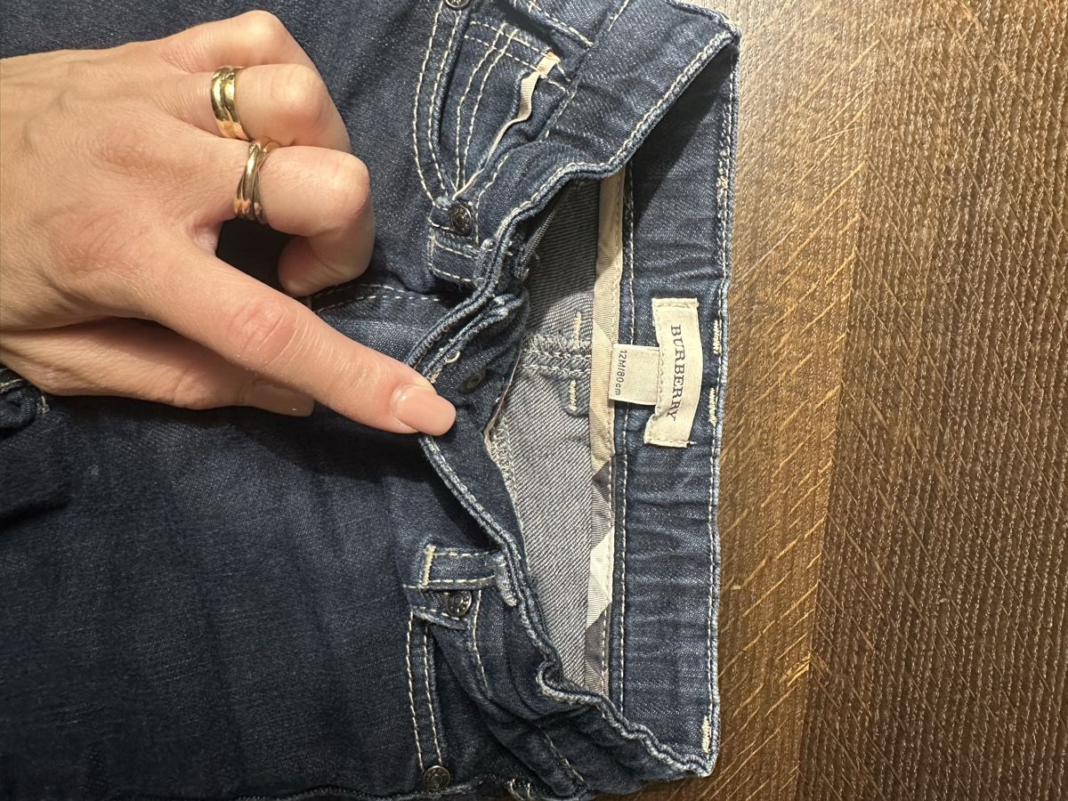 Burberry Pantaloni: Burberry Jeans Gr. 80/ 12M – Usato da Muri AG venduto da danchizz 2
