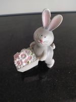 Süesser Osterhase mit Blumenkarren, Deko für den Frühling!