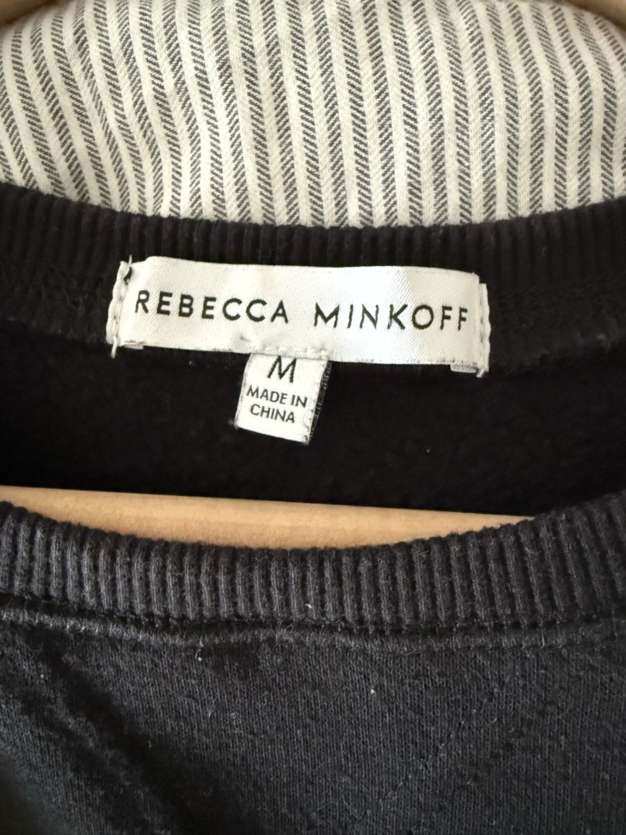 Maglioni & Felpe: REBECCA MINKOFF Pullover Schwarz M – Usato da Lugnorre venduto da jettsett 4