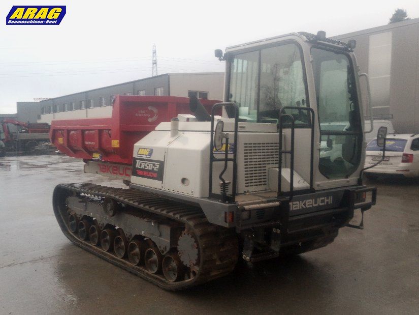 Tutte le macchine: Takeuchi TCR50-2 Raupendumper – Usato da Hasle LU venduto da Arag08 2