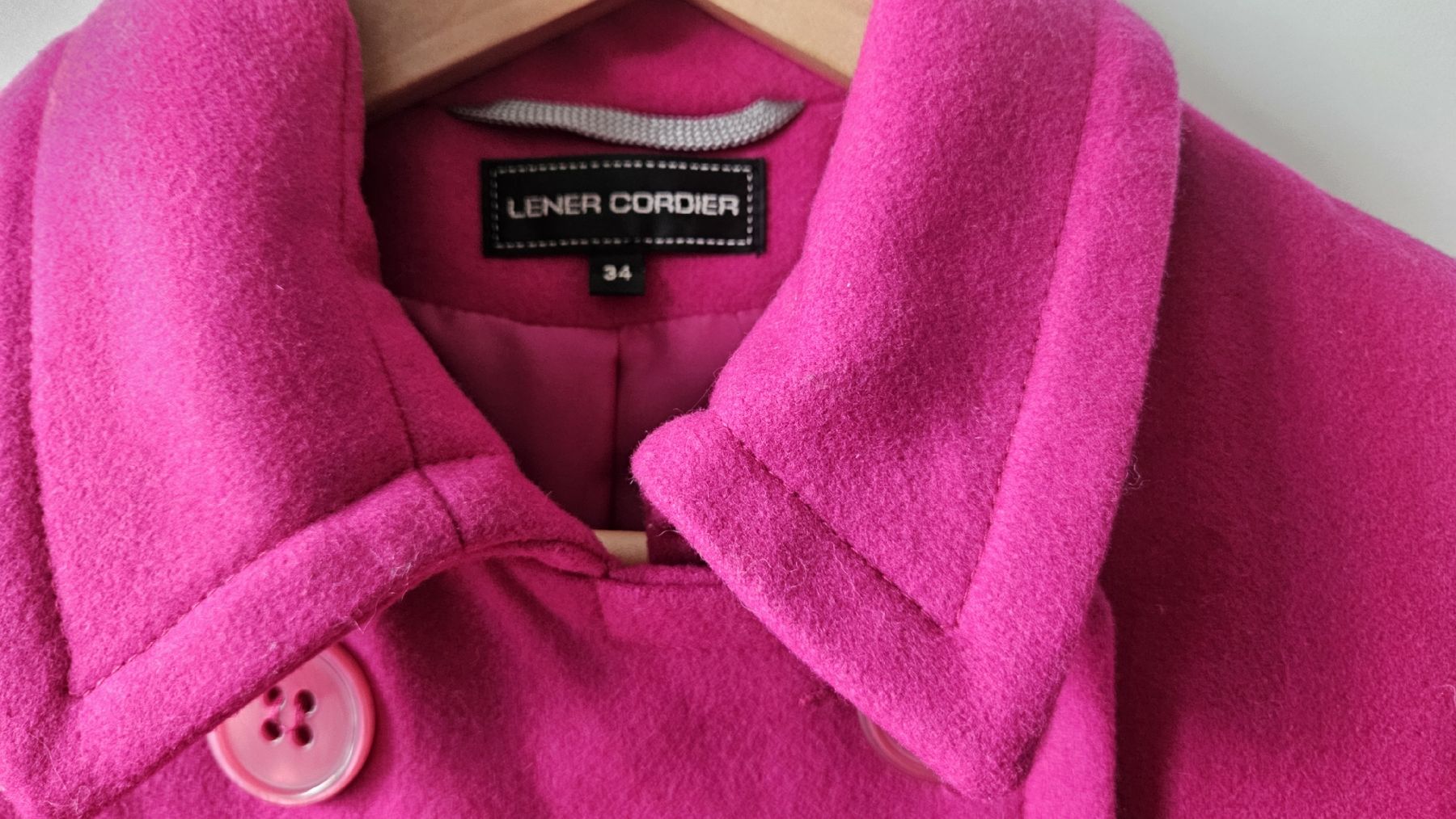 Cappotti: Pinker Herbstmantel Gr.36 Wolle – Nuovo (secondo la descrizione) da Schmitten / FR venduto da Gumispvc 2