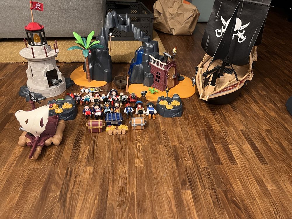 Piratenschiff & Insel Playmobil (Gebraucht) in Winterthur für CHF 30 ...