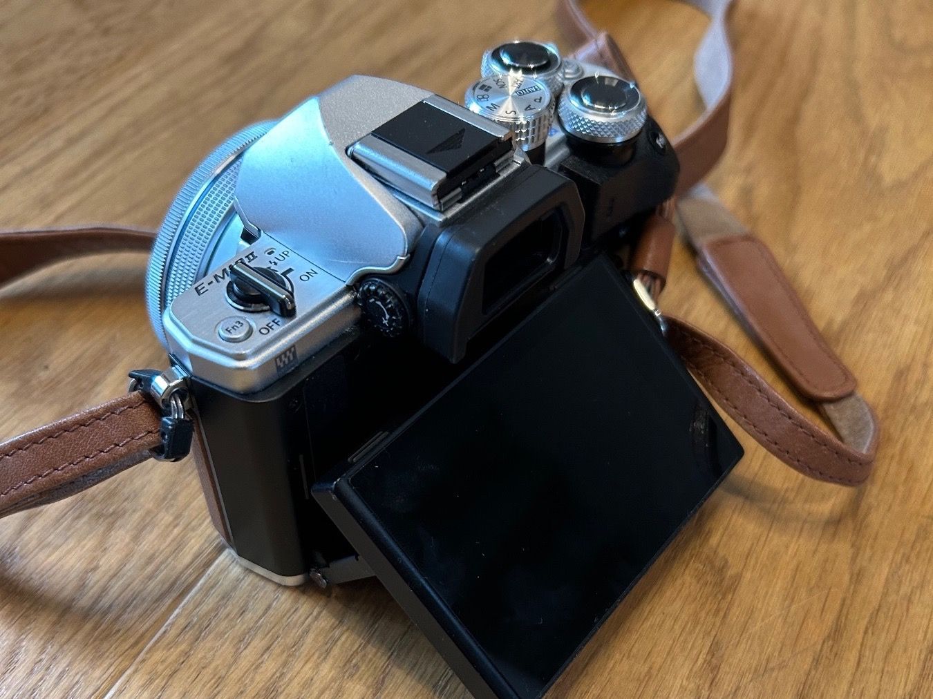 Olympus Fotocamera: Olympus OM-D E-M10II Limitierte Version Fuchsbraun – Usato da Röschenz venduto da Bijouxaddicted 1
