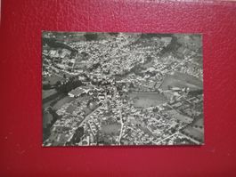 Rüti Zürich Flugaufnahme s/w Karte