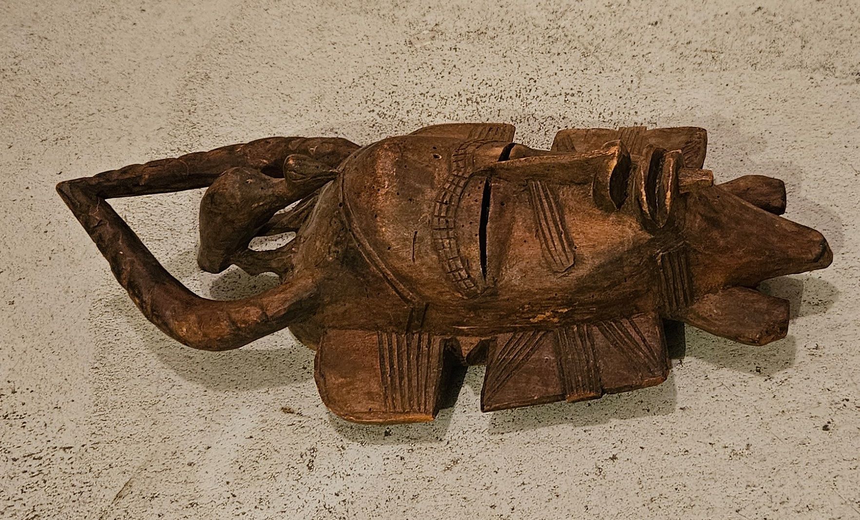 Internationale Kunst: Alte Afrikanische Senufo Maske – Gebraucht aus Rieden AG von sam5432 1