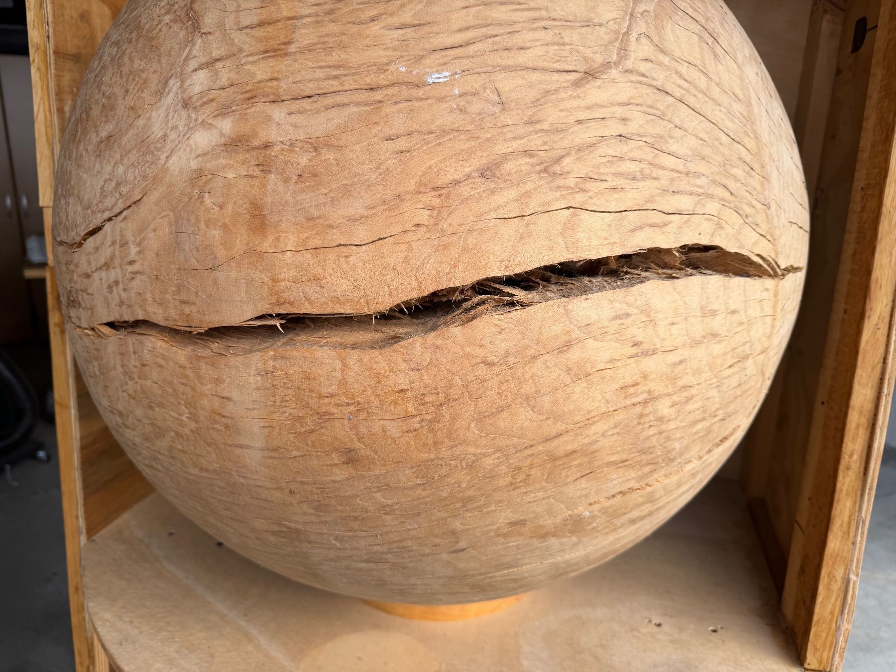 Articoli in legno: Holzkugel Buche; 65 cm; roh, – Nuovo (secondo la descrizione) da Wildberg venduto da Melramos04 7