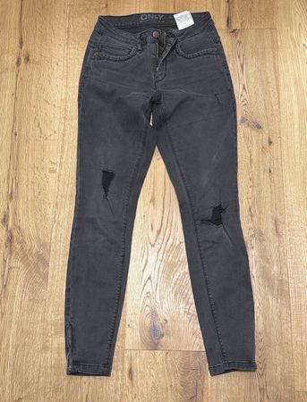ONLY Jeans – Gr. 27/32 – Schwarz/Grau