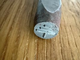 Schlagstempel Erdung Punze 6mm Schlagpunze