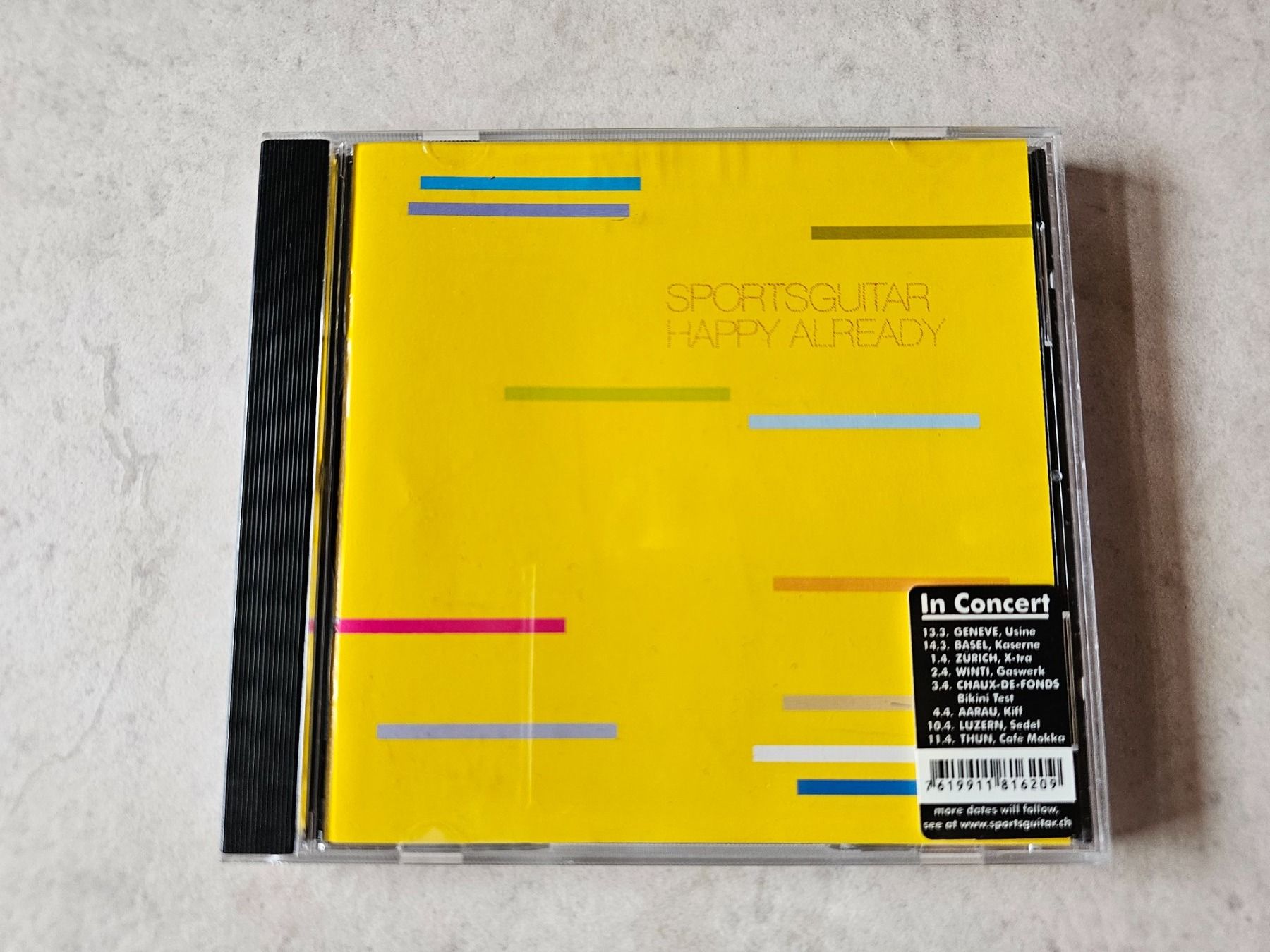 CDs: Sportsguitar  -  Happy Already – Gebraucht aus Schneisingen von backstore24
