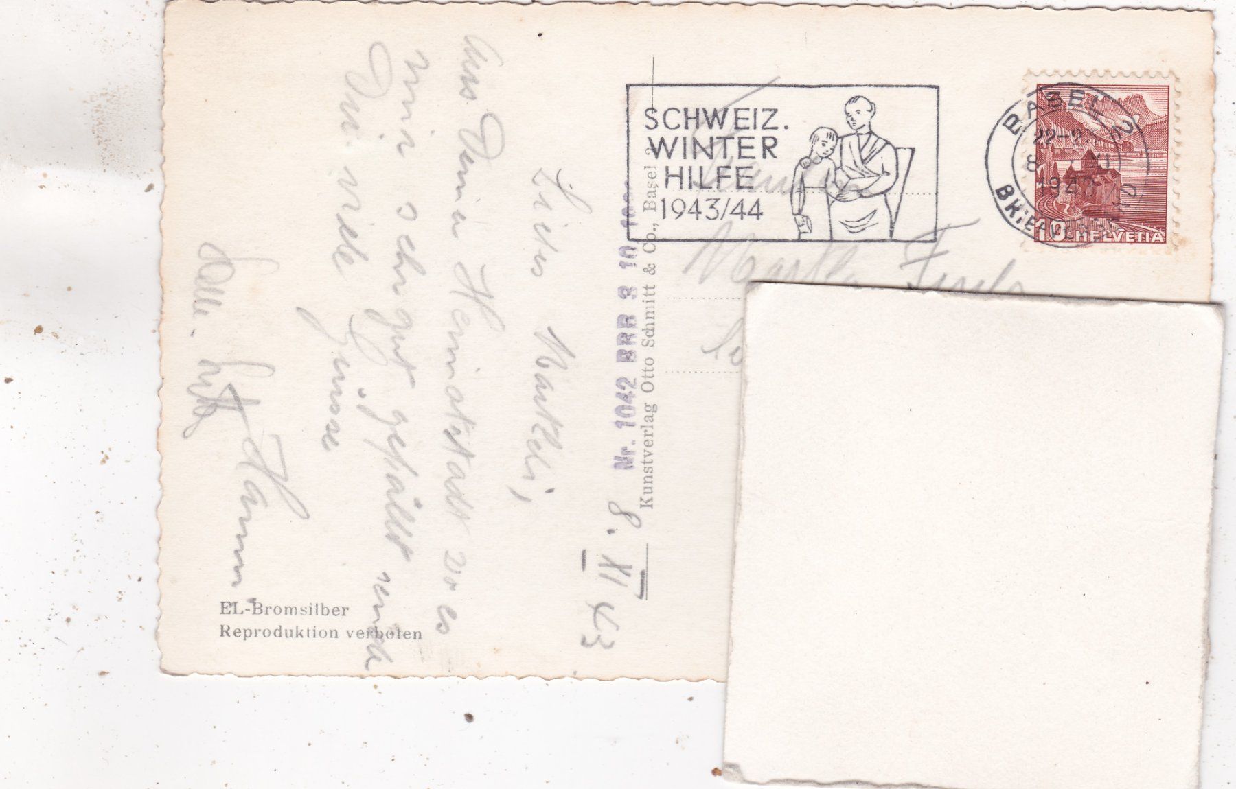 Cartoline postali: Basel Mustermesse 1943 – Usato da Herisau venduto da Lisegrat2008 1