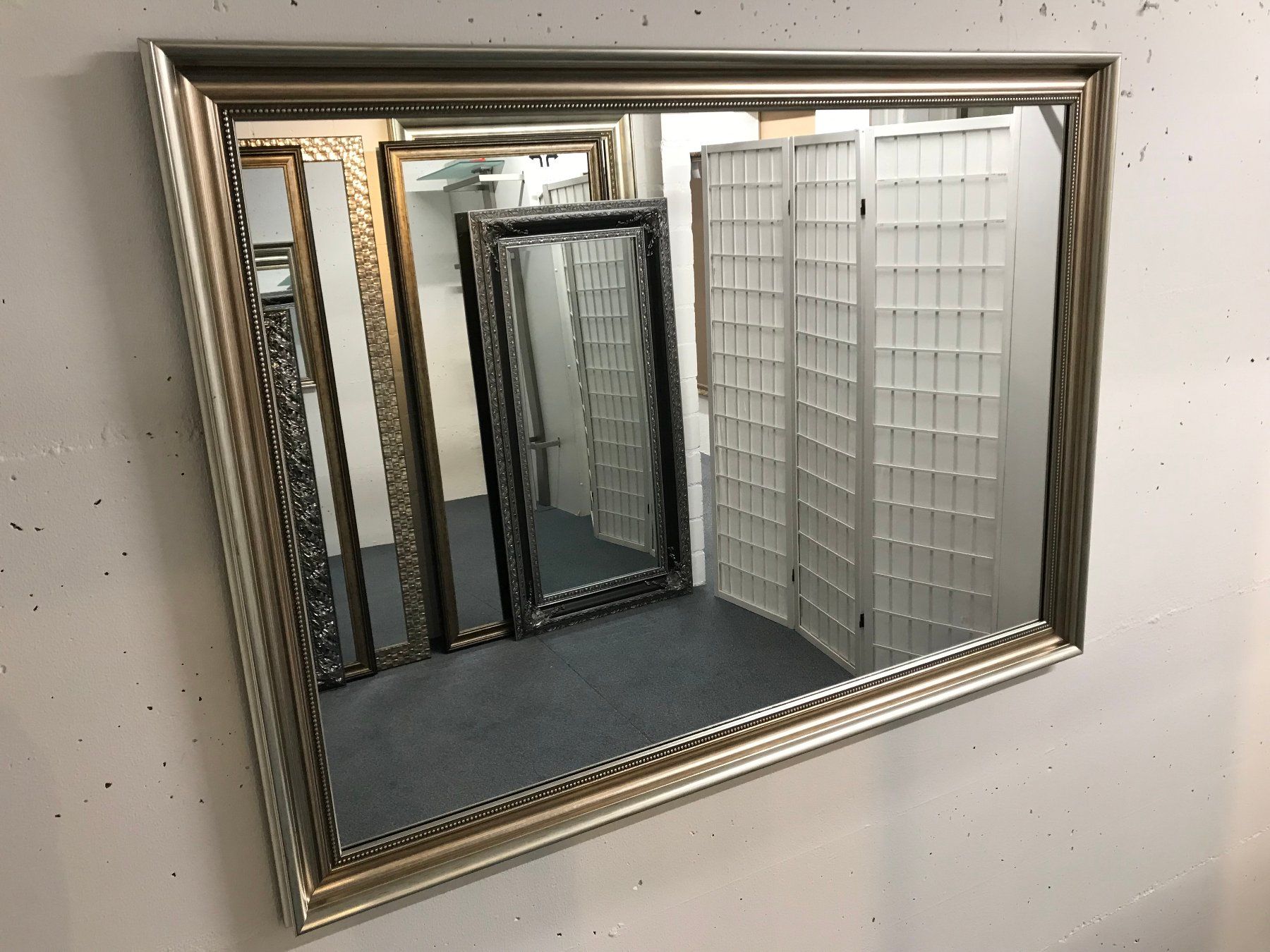 Spiegel: Spiegel PRIA Rahmen silber 78 x 128 cm – Neu (gemäss Beschreibung) aus Unterentfelden von moebelrufli 5