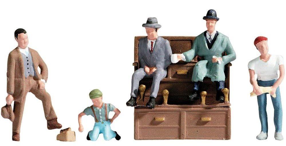 Noch Trains électriques: NOCH - Set "Musikkapelle & Schuhputzer" - 1:87 – Neuf avec emballage d'origine à Rotkreuz par MOBAHN-1zu87 3