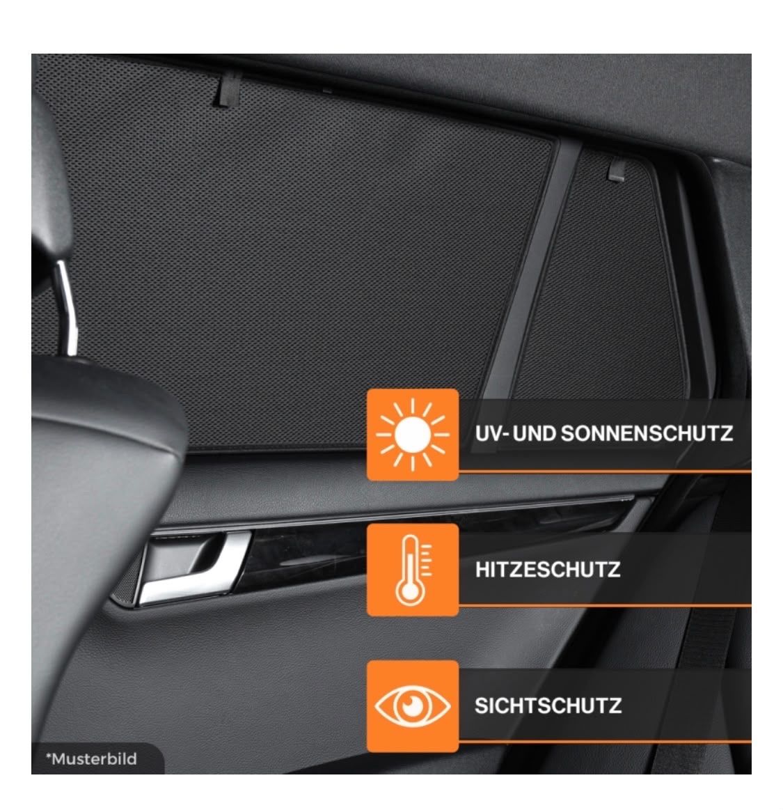 Toutes les pièces détachées: Sonnenschutzblenden Seat Ateca / Cupra Ateca ab 2016 – D'occasion à Aesch BL par Switcha 3