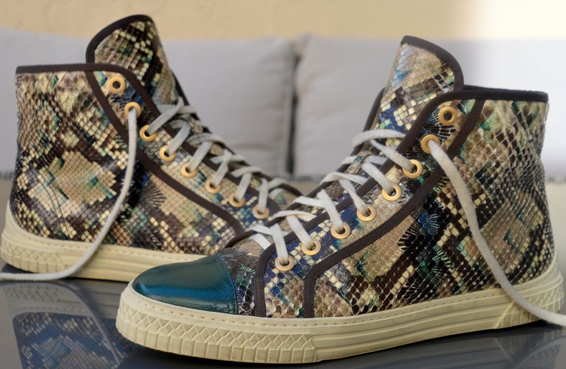 Chanel Herrenschuhe: CHANEL Python Sneaers 40.5 – Gebraucht aus Collonges von Auganien 5