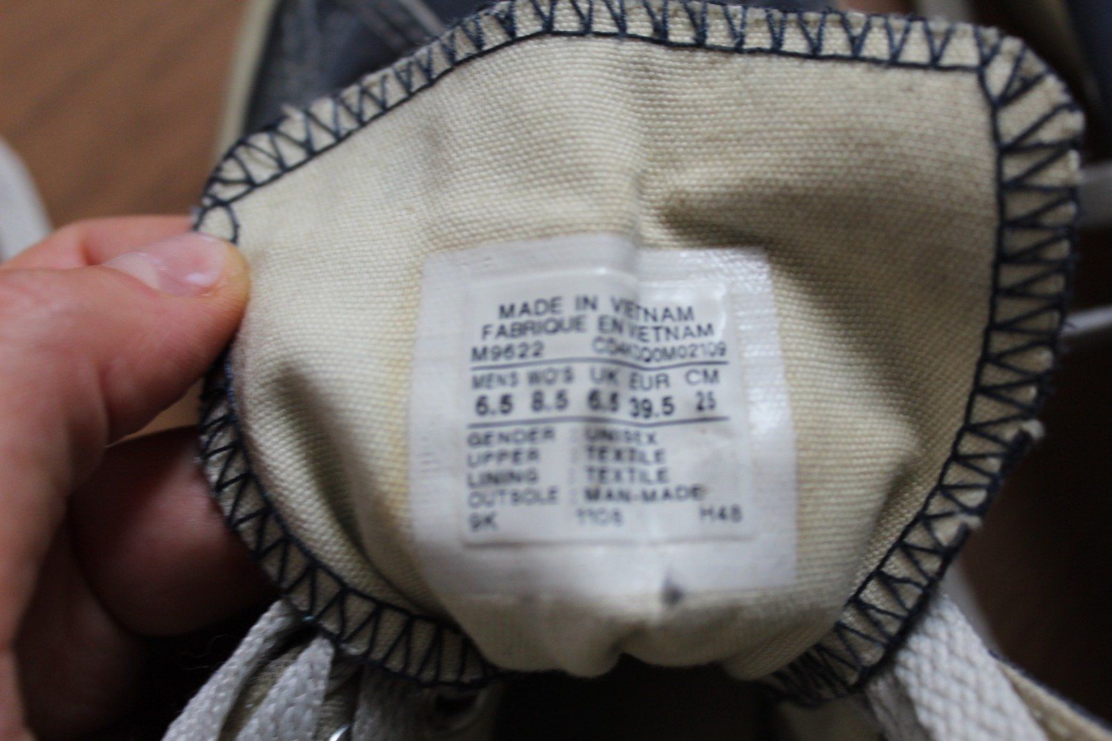Scarpe da donna: Blaue Converse, Grösse 39.5 – Usato da Rheinau venduto da Jackandjones01 2