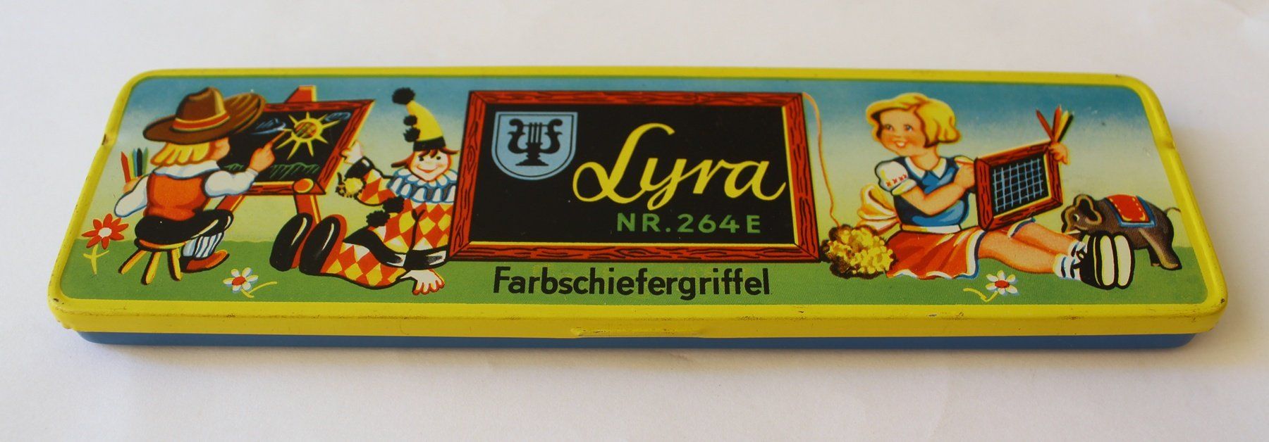 Bleistifte, Farbstifte & Kreide: Lyra Farbstifte 264 E Farbschiefergriffel 60er Blechdose – Neu (gemäss Beschreibung) aus Zürich von Auctionata 1
