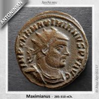 Antike römische Münze / Maximianus / 3./4.Jh. nCh.