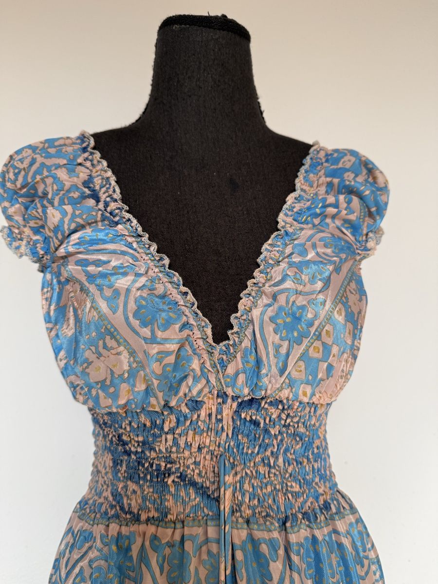 Robes: Boho Maxikleid aus Seide – Neuf (Voir description) à Sigriswil par ck56 2
