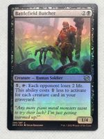Battlefield Butcher Foil Magic Karte MTG Top Zustand!