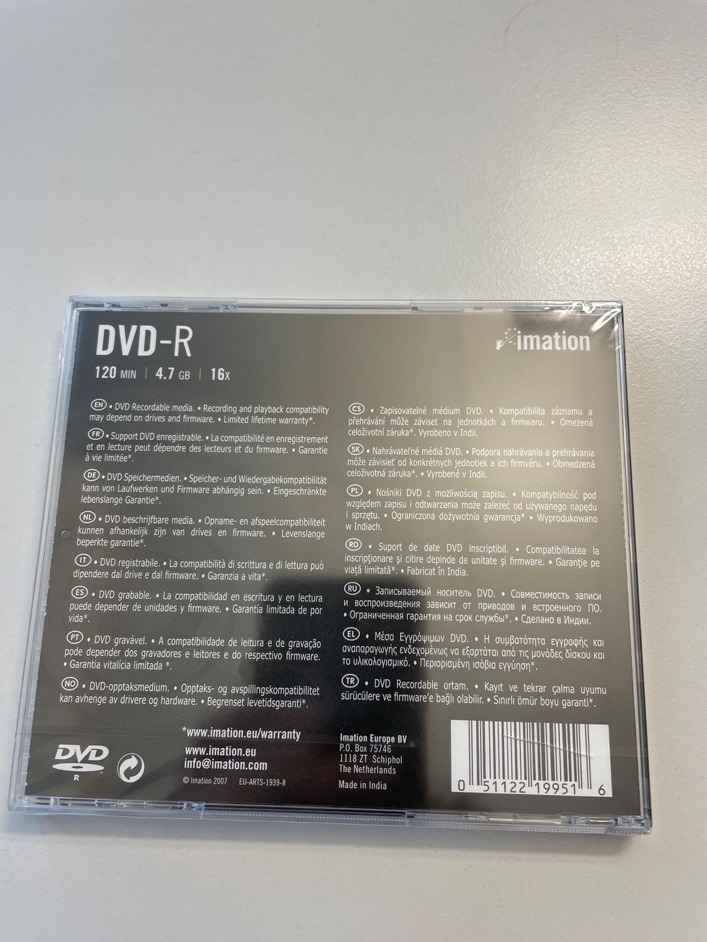 Alle DVDs: DVD-R 4.7 GB 120 min 16x – Neu und originalverpackt aus Holderbank AG von cargobulle 1