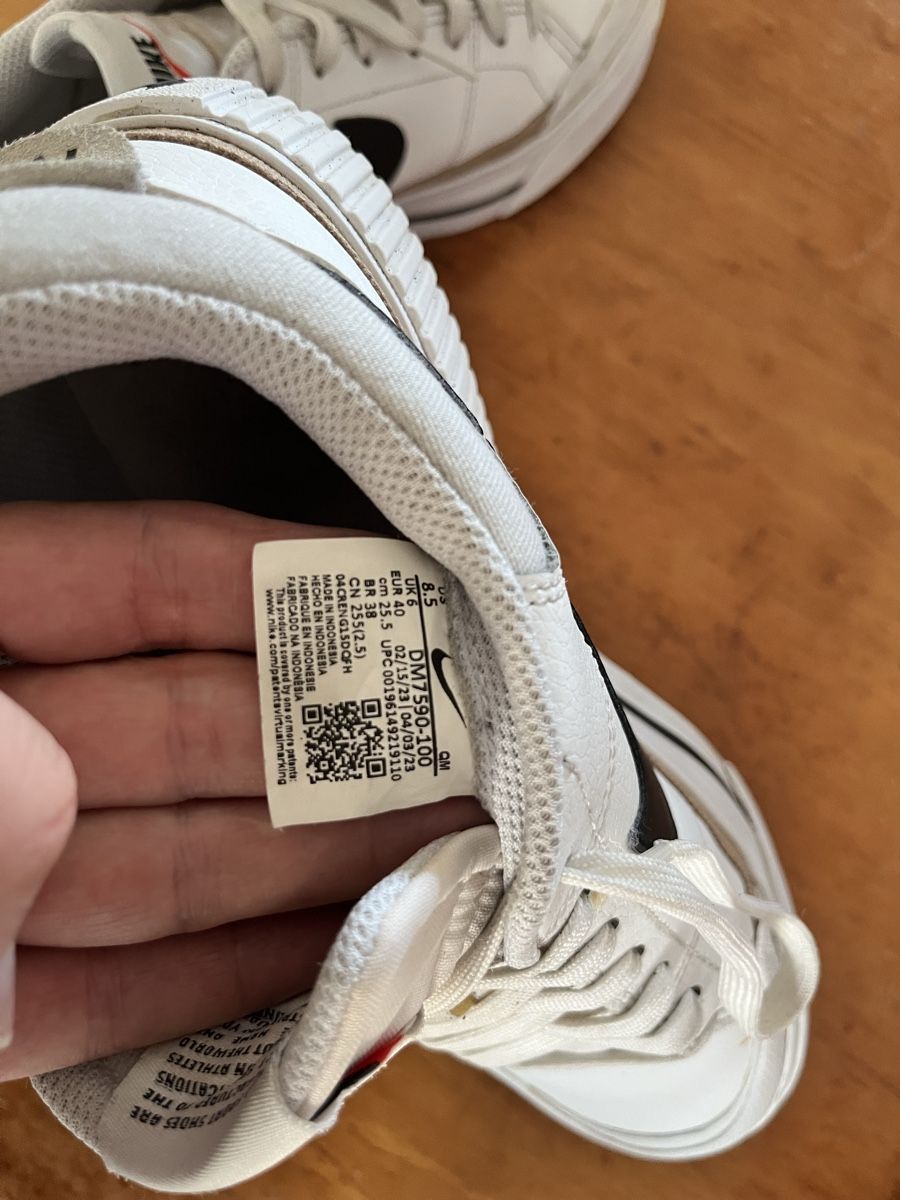 Nike Herrenschuhe: Nike Court Vision Low Sneaker Gr. 40 – Gebraucht aus Altendorf von pas_5chw 5