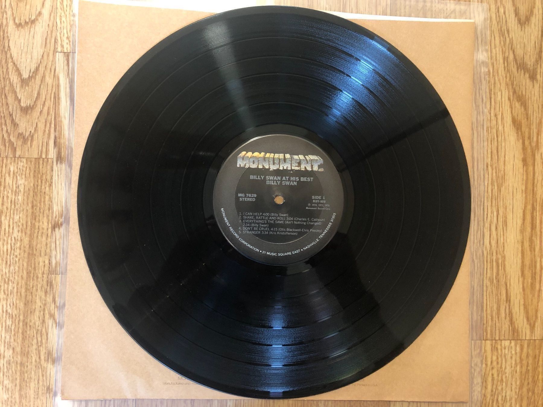 Dischi in vinile: Billy Swan - At His Best LP – Usato da Schübelbach venduto da Klabauterli 2