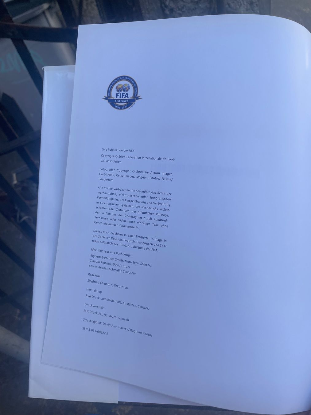 Bücher: FIFA Buch: Dreaming about Football – Gebraucht aus Zürich von dakel19 2