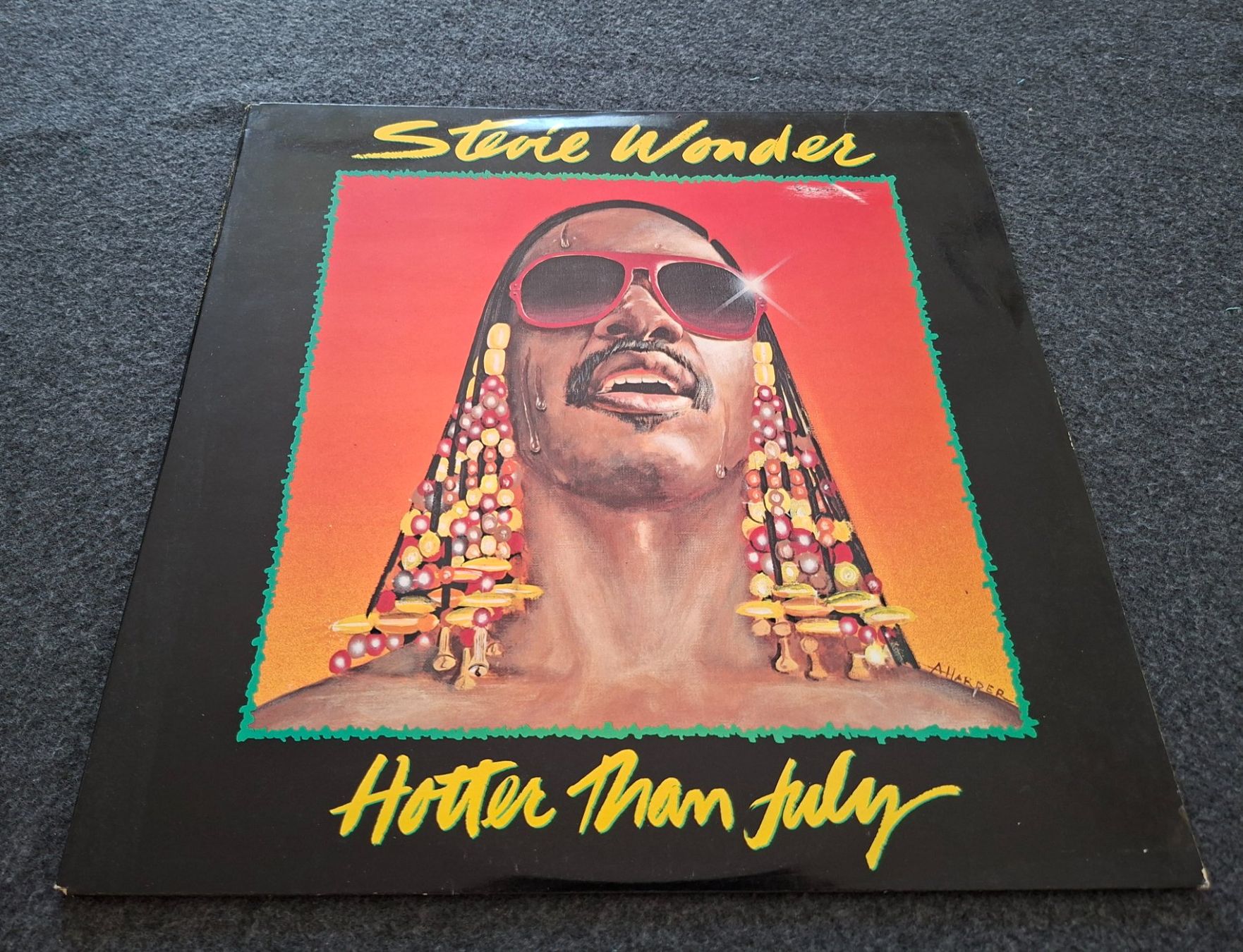 Schallplatten: Stevie Wonder, Hotter than July, LP – Gebraucht aus Merenschwand von lea61