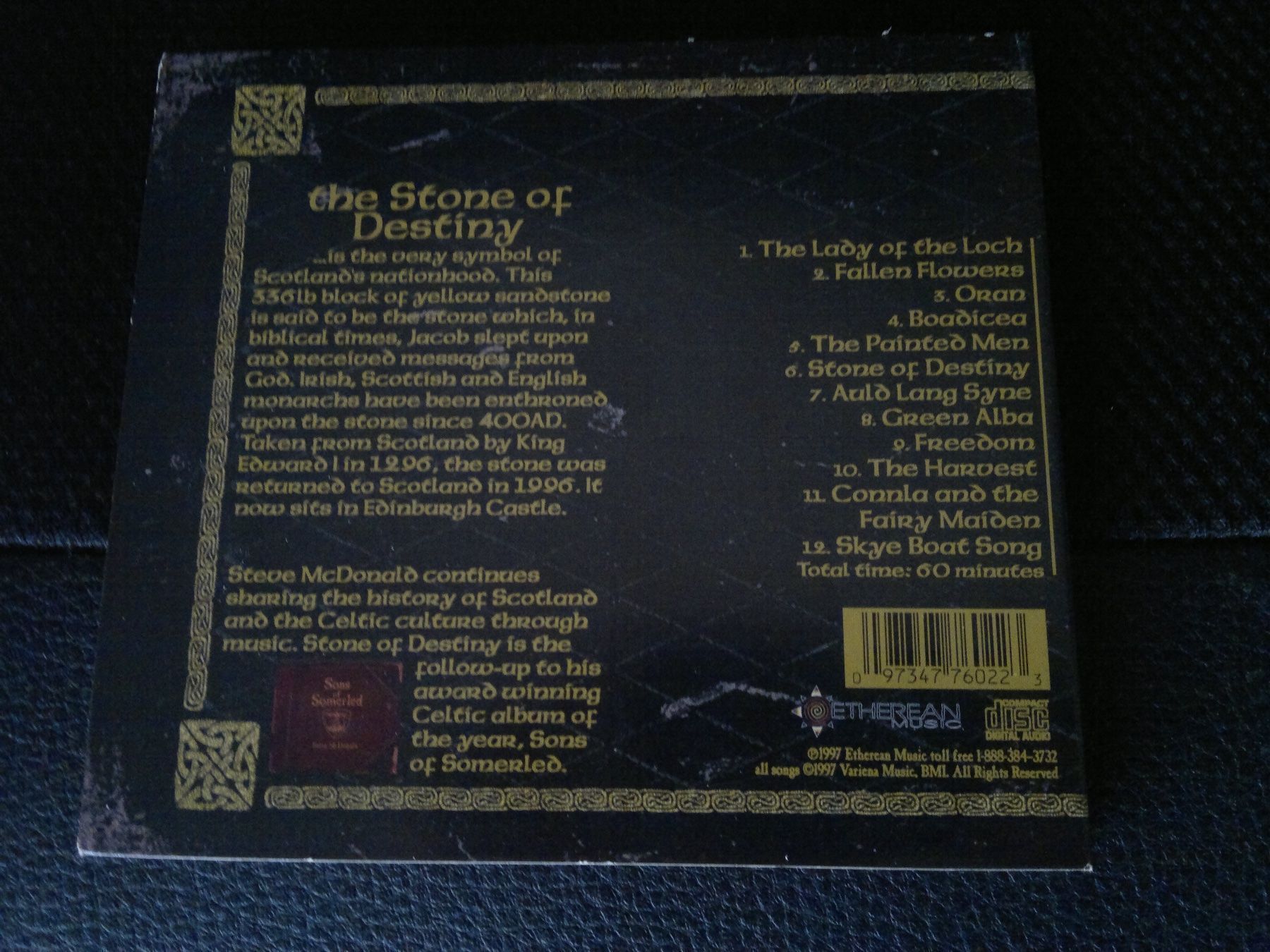 CD: CD Steve McDonald "Stone of Destiny" – Usato da Zürich venduto da imago6912 1