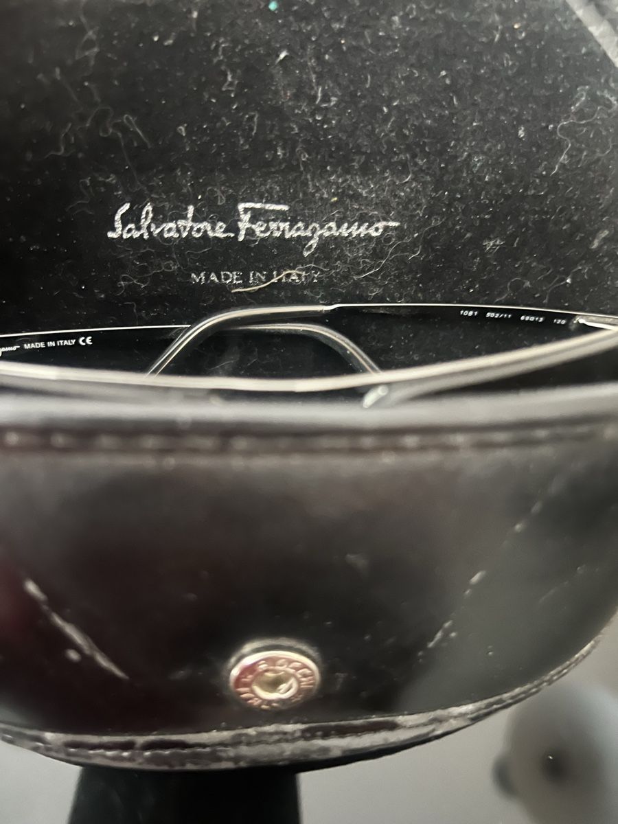 Salvatore Ferragamo Occhiali & Lenti: Salvatore Ferragamo Sonnenbrille Large – Usato da Zürich venduto da Walllstreet 8