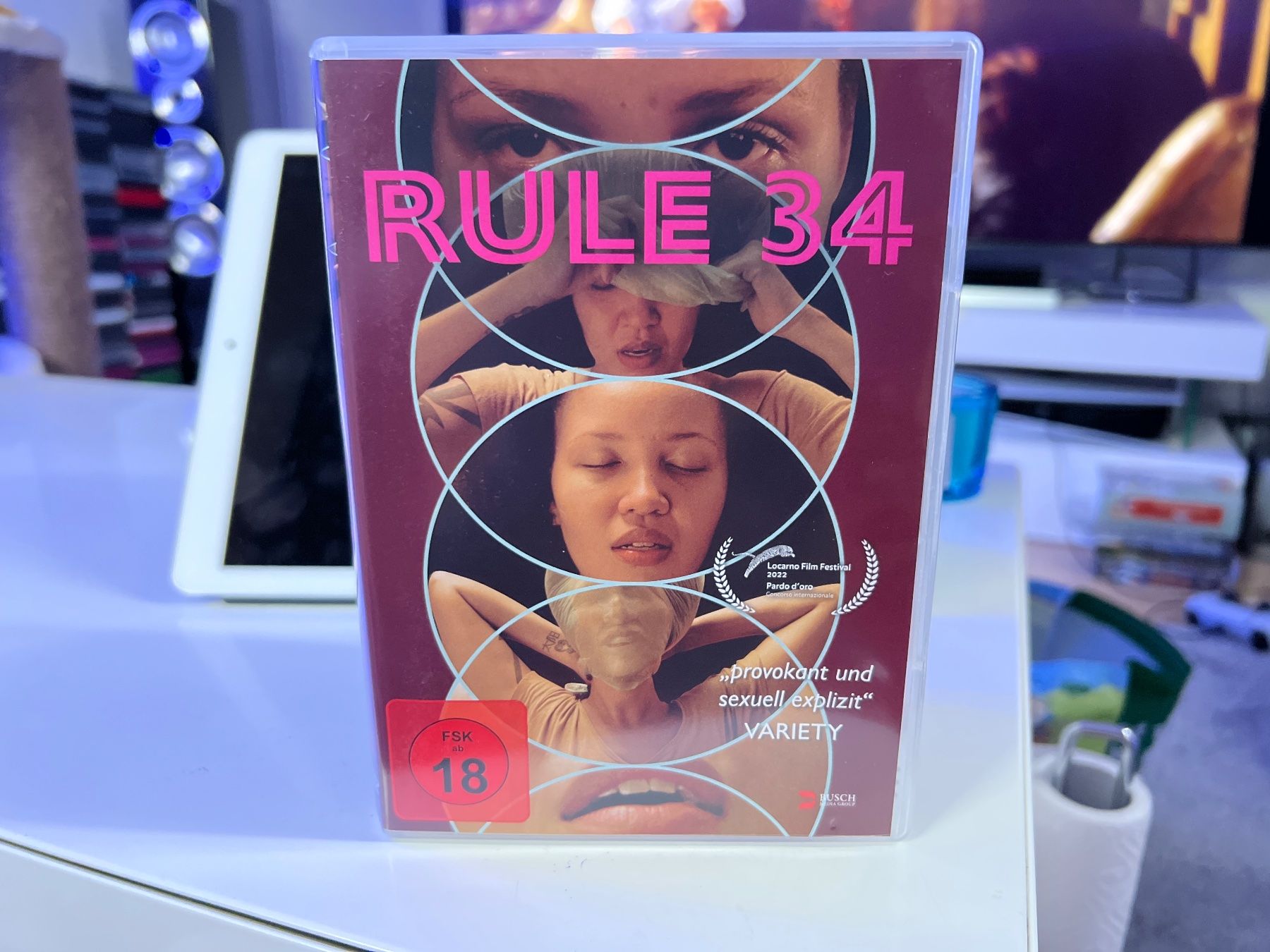 Alle DVDs: Rule 34 – Neu (gemäss Beschreibung) aus Allschwil von