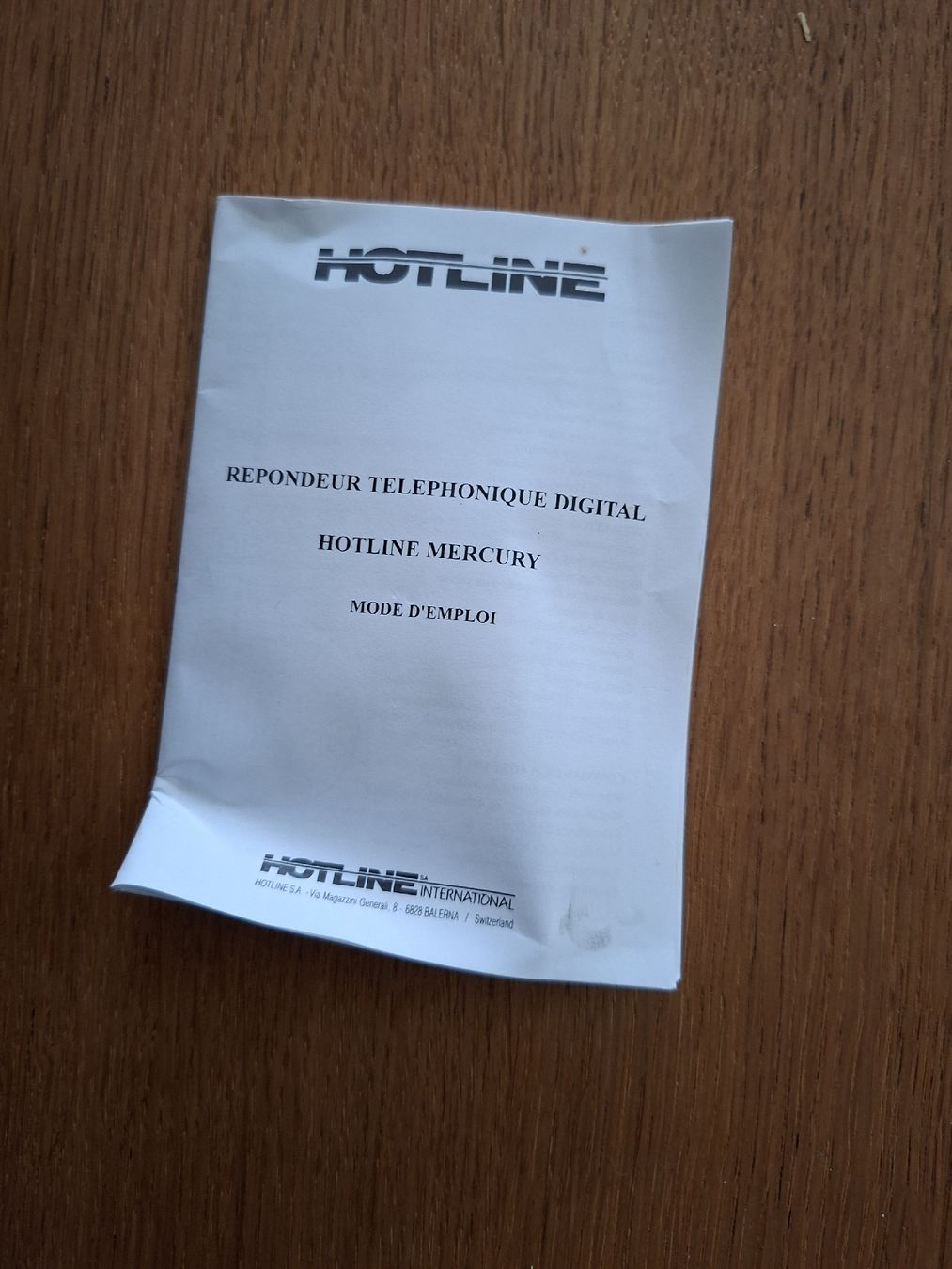 Telefoni: Telefonbeantworter Hotline Mercury – Usato da Wetzikon ZH venduto da Wetzithal 3