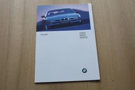 BMW 8er Coupe Prestige Prospekt 1996